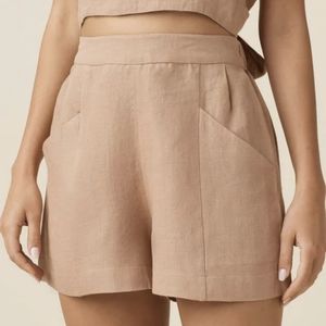 ISO Vetta linen shorts